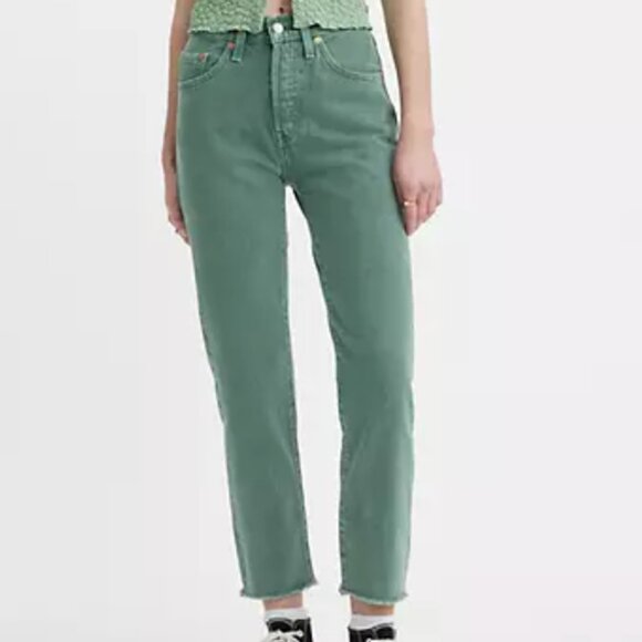 501 Original Cropped Women's Jeans - Picture 1 of 8